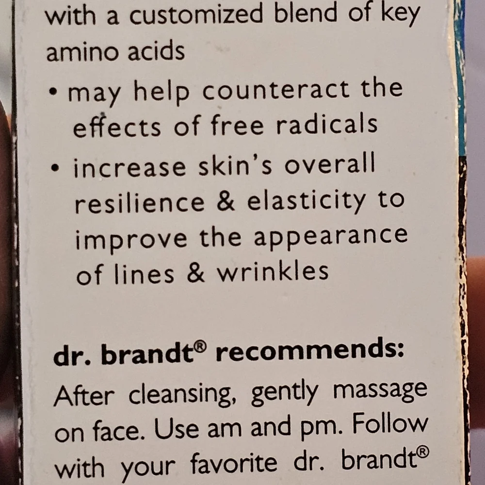 dr. brandt Collagen Serum, Blue & Black - Hydrating Anti-Aging Serum